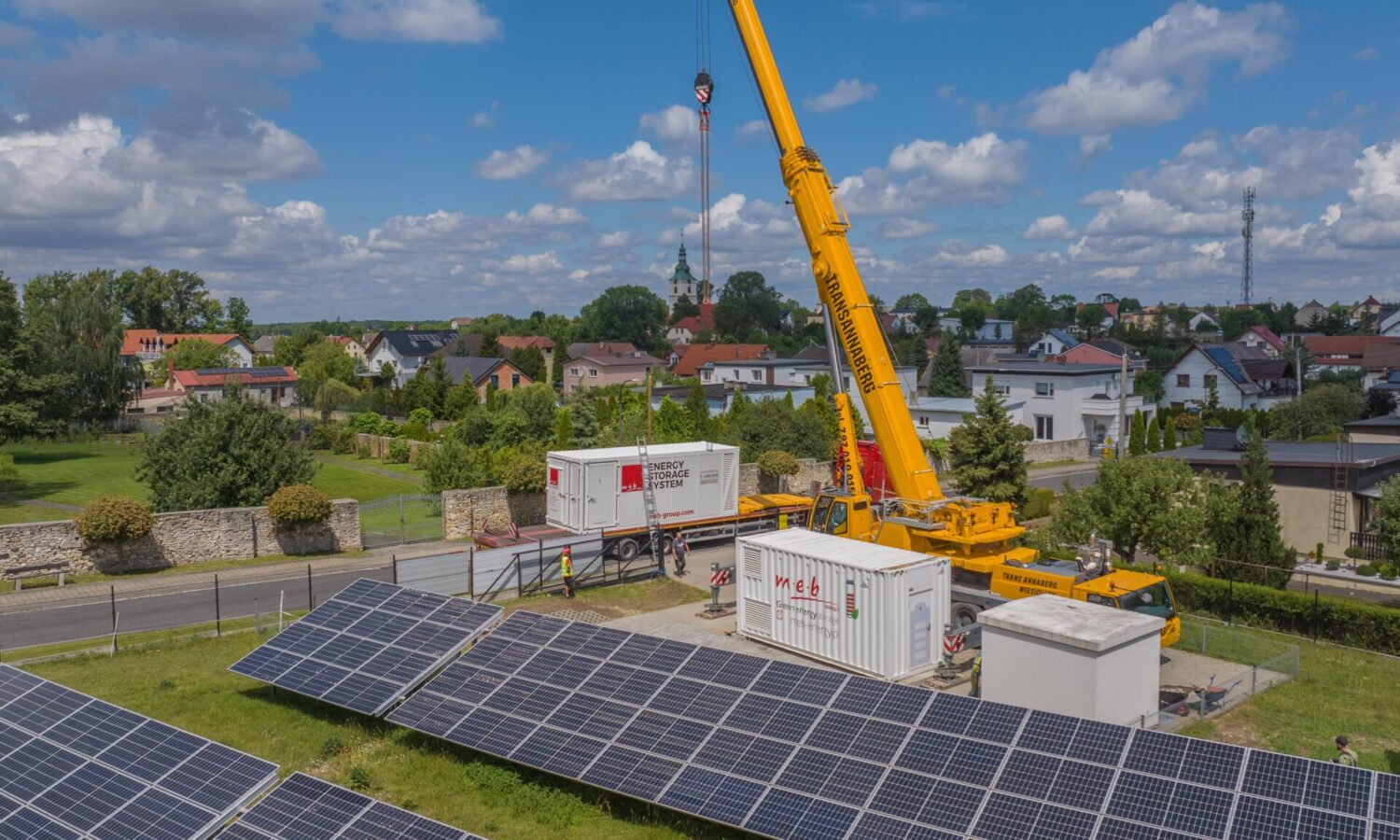 Magazyn energii i farma fotowoltaiczna w Kamieniu Śląskim